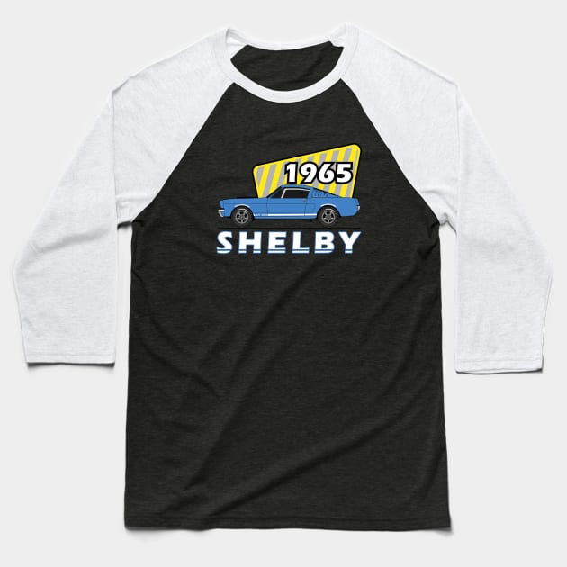1965 Shelby GT Baseball T-Shirt by CC I Design
